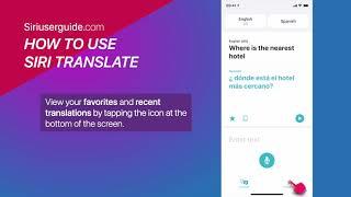 How to use Siri Translate on the iPhone