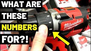 CORDLESS VS. CORDED DRILLS--What Are The Numbers For?! (Clutch Control / Slip Clutch / Torque Drill)