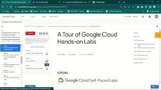 Module 1 Lab 1: A Tour of Google Cloud Hands On Labs