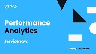 ServiceNow Performance Analytics - Overview