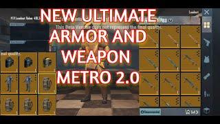 METRO ROYALE BETA NEW BACK LV 7 AND VEST LV 7 ULTIMATE