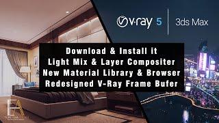 What's new in V Ray 5 BETA for 3Ds Max _ شرح وتطبيق كل ما هو جديد بفيراى 5