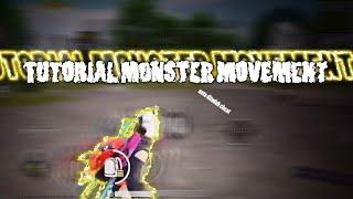 TUTORIAL MONSTER MOVEMENT - PUBGM MOVEMENT TRICK THAT MAKE YOU MOVE LIKE CHEATER!!!