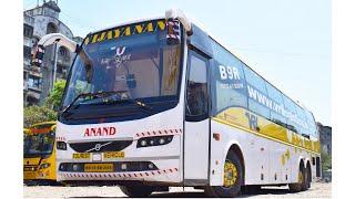 VRL Volvo B9R Sleeper led by Malluraj Goudru