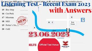 IELTS Listening Actual Test 2023 with Answers | 23.06.2023