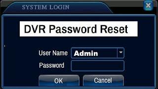 DVR  Password Reset | How to Reset DVR Password | DVR Password Recovery  DVR Password #dvrpassword