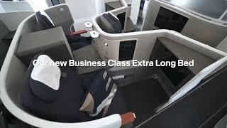 Lufthansa Allegris ad Custom Cabin Seat Bed Tailor Design Business commercial advert advertisement