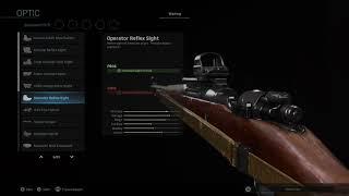 Call of Duty Modern Warfare: All Attachments For KAR98K in Gunsmith (No Commentary)