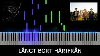 Långt bort härifrån - Hov1 | Easy Piano Tutorial