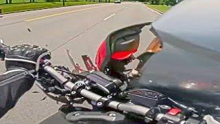 BIKER'S WORST NIGHTMARE - Epic, Unexpected and Crazy Motorcycle Moments (Ep. 580)