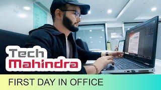 First Day At Tech Mahindra