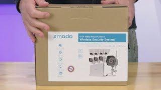 Zmodo HD NVR WiFi System with 8 Cameras - Install