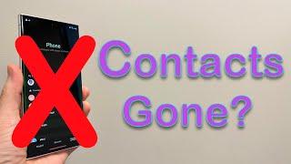 Contacts Might Soon Disappear On Your Samsung Galaxy Smartphone-Here's The Fix