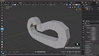 Extrude to the Cursor in Blender 2.8 || Blender Tutorial