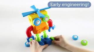 1-2-3 Build It!™ Robot Factory by Learning Resources