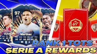 OPENING MY RANK 1 SERIE A TOTS CHAMPS REWARDS ON 3 ACCOUNTS, INSANE PULL!! - EA FC 24 ULTIMATE TEAM