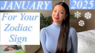 JANUARY 2025 MONTHLY FOR EACH ZODIAC SIGN ️NicLoves