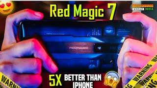 World's Fastest Gaming Phone Pubg Test - Nubia Red Magic 7 | SD 8 Gen 1  l Nubia bgmi montage