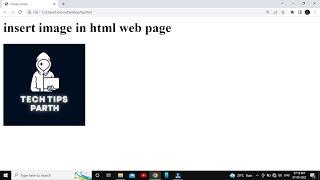 How to Insert Image in HTML using Notepad