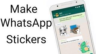 How To Make WhatsApp Stickers |WhatsApp Cartoon Stickers