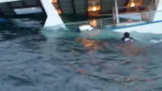 Sharks Attack Man off Sinking Boat