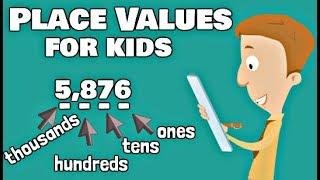 Place Values For Kids | Ones, Tens, Hundreds, Thousands