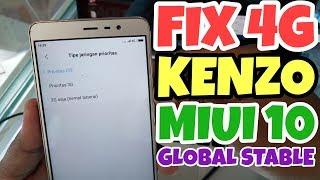 FIX 4G XIAOMI REDMI NOTE 3 PRO (KENZO) MIUI 10 GLOBAL STABLE TANPA UNLOCK BOOTLOADER