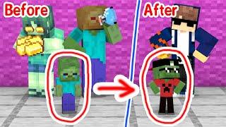 Monster School : BABY ZOMBIE BECOMES EVIL, WHY? - Sad Story - Minecraft Animation
