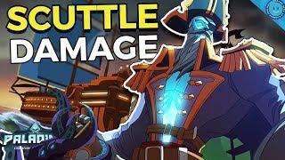 MAX RELOAD DREDGE! 62% Reload Speed! Crazy Burst! Dredge Scuttle Gameplay and Build (Paladins 1.6)