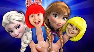 Princess Finger Family | Finger Family Song -  Nursery Rhymes & Kids Songs | Hahatoons Songs