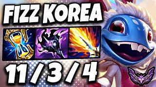 Fizz vs Ahri [ MID ] Patch 14.13 Korea Master 