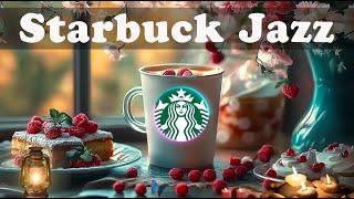 SpringJazz 2024 스타벅스 매장음악 ️ 실시간 음악 매장음악 광고없는STARBUCKS Soothing Jazz for work