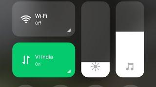 how to make control center blurr with set edit application (redmi devices)