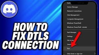 How To Fix DTLS Connection on Discord (2024) - Easy Fix