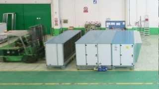 Daikin Applied Systems | How an air handler is built (time lapse)