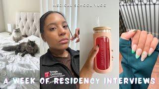 LAST WEEK OF RESIDENCY INTERVIEWS | HOW I PREPARE, CURRENT RANK LIST, ABSOLUTE CHAOS, SICK PETS