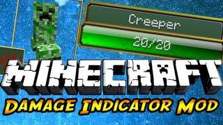 Minecraft - Damage Indicators Mod!