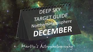 Deep Sky Astrophotography Target Guide for the Northern Hemisphere   DECEMBER