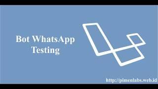 BOT WhatsApp Testing