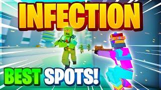 BEST Infected Hiding Spots in Bad Business... (Roblox)