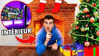 J'ai Construit Une PIÈCE SECRÈTE  Dans Ma MAISON DE NOËL