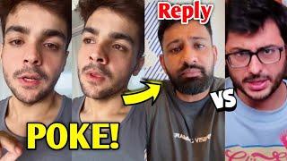 Ashish Chanchlani POKE Rajat Dalal- NEW CONTROVERSY | @CarryMinati Vs Rajat Dalal Roast