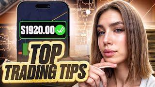  BINARY TRADING TIPS FOR BEGINNERS - TOP TIPS | Binary Options Tips | Binary Trading Guide