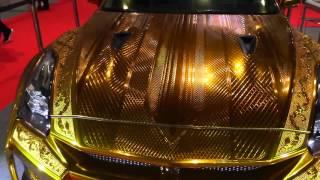 Dhs3 million gold car in Dubai