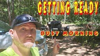 ALMOST READY TO GO tiny house homesteading offgrid cabin build DIY HOW TO sawmill tractor tiny cabin