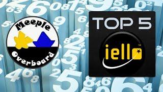 Top 5 Iello Games - Meeple Overboard