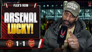 NO MORE BRUNO DISRESPECT! | Man United 1-1 Arsenal | Flex's View