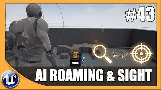 Setting Up AI Roaming & Destinations - #43 Unreal Engine 4 Beginner Tutorial Series