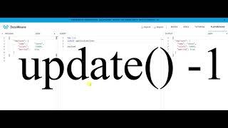 Dataweave update function part -1 #dataweave #mulesoft #mule 4.0