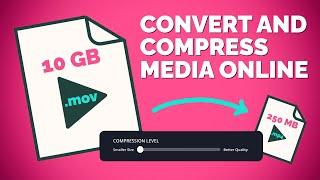 How to Convert and Compress Videos Online (Convert to MP4, GIF, MP3, PNG)